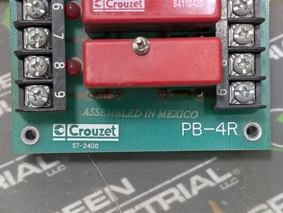 Crouzet PB-4R Digital I/O Module 57-240D Used