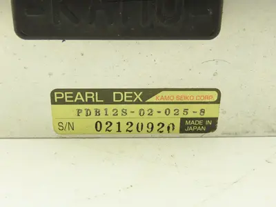 Kamo Seiko PDB12S-02-025-8 Pearl DEX Cam Index Drive Oriental Gear Motor 230V