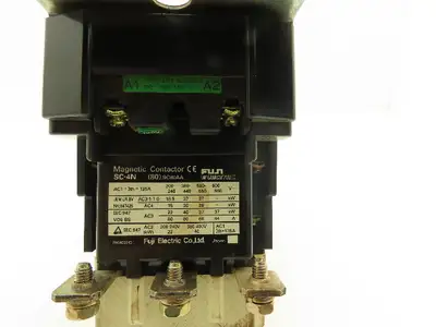 Fuji Electric Motor Starter Contactor Overload Relay 600V 3Ph 110V Coil