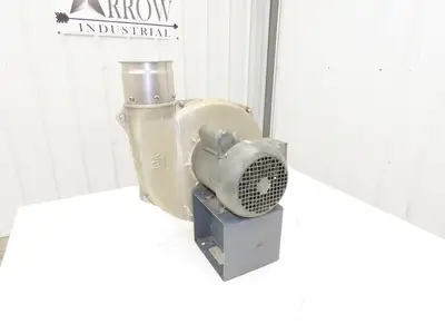 Cincinnati Fan PB-10A Centrifugal Blower 884 CFM 3/4Hp 3490rpm 115/230V 1PH