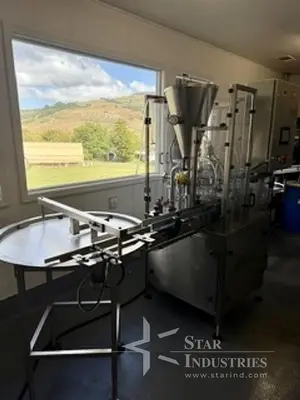Used PACKLINE CORP. MODEL PFM FILLING & CAPPING MACHINE Liquid Fillers California US | Star Industries #1254395