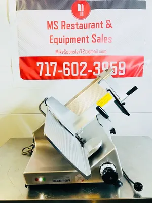 Bizerba GSP-H 2015 Manual Meat Cheese Deli Slicer W/ Sharpener Fully Refurbished