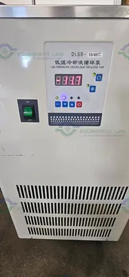 USED CHINA DLSB-10/40 RECIRCULATING CHILLER -10°C TO 40°C 220V, 1200 W