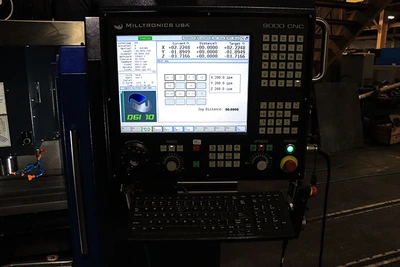 Used 2018 Milltronics VM2515, 9000 Cntrl, 10,000 RPM, 24 ATC, Auger, Vertical Machining Centers New Jersey US | Machinery Values #1441635