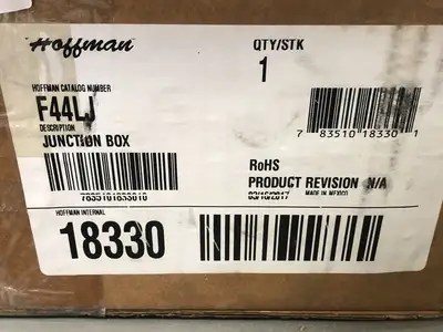 NEW HOFFMAN F44LJ