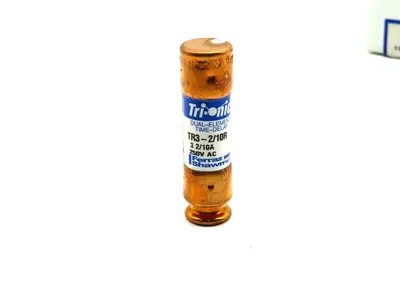 5 NEW FERRAZ SHAWMUT TR3-2/10R TIME DELAY FUSE 250V
