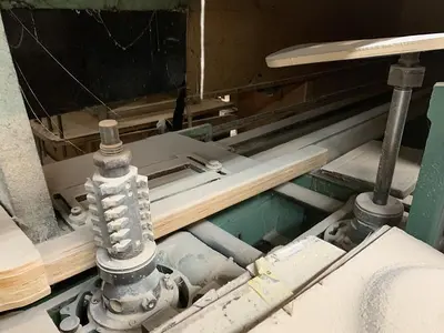 USED ONSRUD DOUBLE-HEAD INLINE PROFILE SHAPER