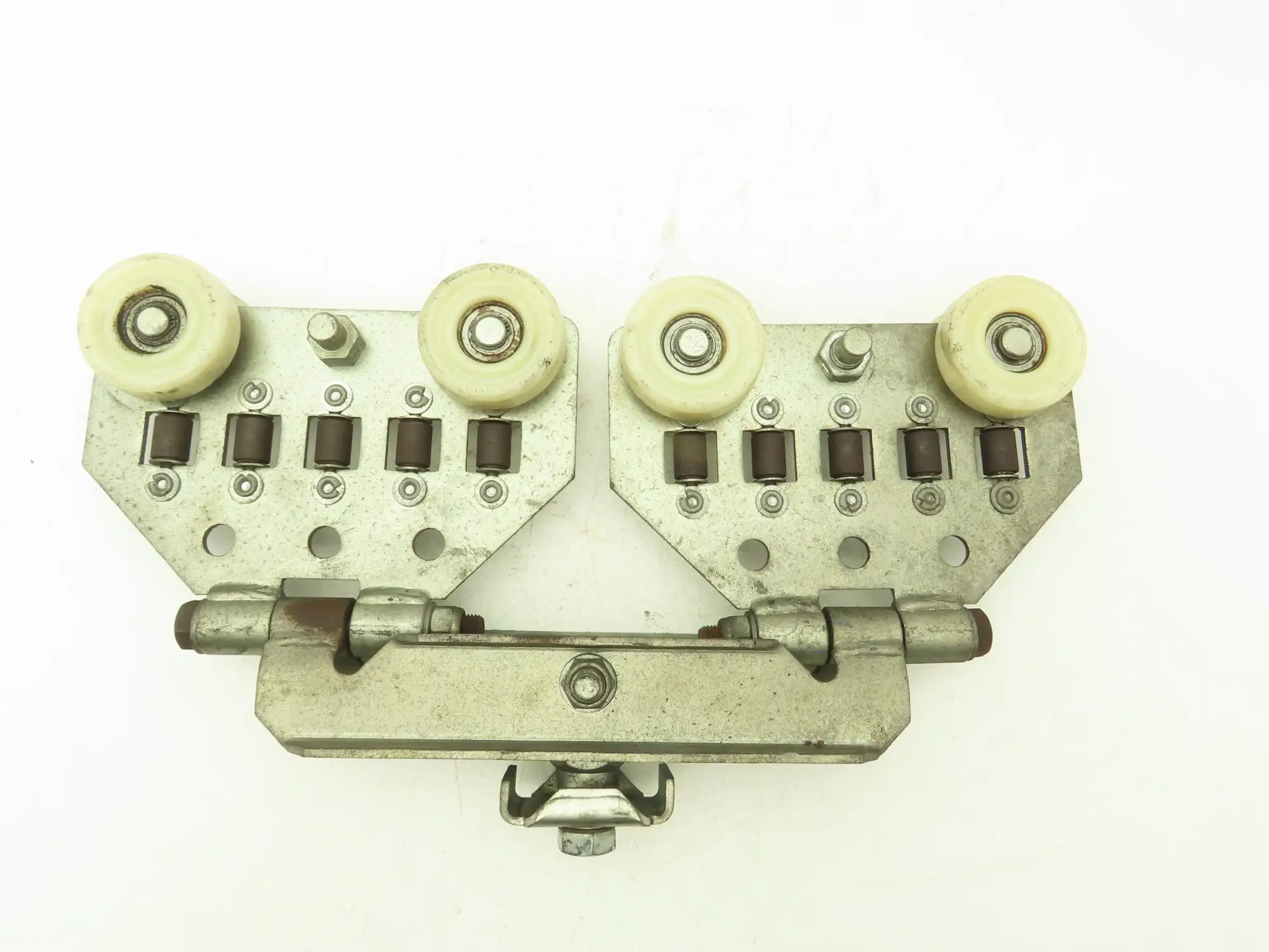 Bridge Crane Hoist Push/Load Trolley Hinged End Truck 2-7/8"W 22.25"L