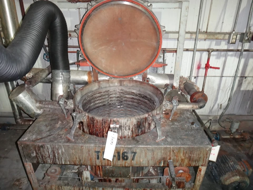90 Gallon 2.5' X 2.5" 304 Stainless Parts Washer / Parts Cleaner