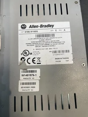 USED Allen Bradley Allen Bradley 6186-M19SS