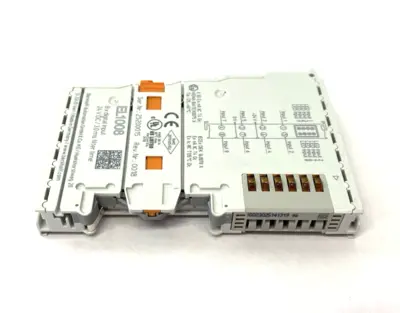 Used Digital EtherCAT Digital Input Terminal 8-Channel 24 V DC, 3 ms PLC Input & Output Michigan US | Maverick Industrial Sales #1402028