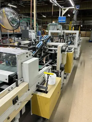 1995 Bobst Media 100 Folder Gluer