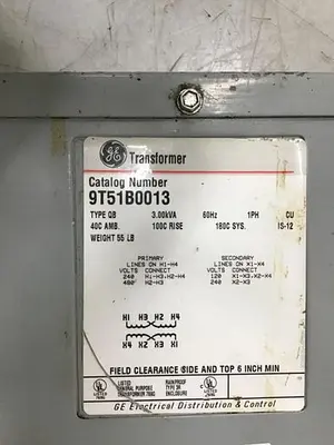 USED GENERAL ELECTRIC 9T51B0013