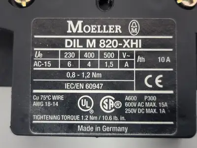 USED KLOCKNER-MOELLER DIL4M115