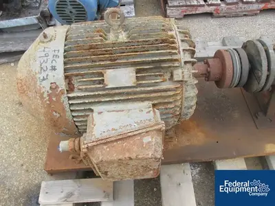 USED Wanner Engineering 4" x 3" Stan-Cor Centrifugal Pump, Type A40, Kynar