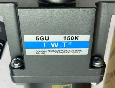 NEW TUNG WAY TEAM INDUCTION MOTOR 120W 1450/1720RPM W/ 5GU150K GEAR HEAD