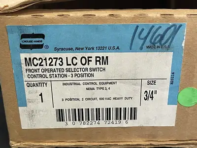 NEW CROUSE-HINDS MC21273