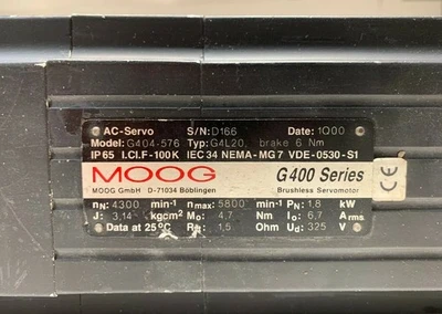USED MOOG G404-576