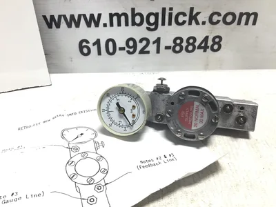 Retro Fit New Relay PSI Supply Pressure 20 Normal 30 Max
