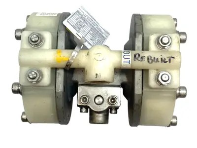 Used Yamada Diaphragm Pump Polypropylene Santoprene 3/8" AODD 6 GPM 852679 Diaphragm Pumps Michigan US | Maverick Industrial Sales #1395285