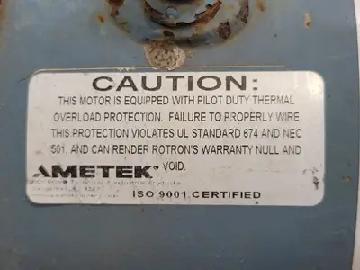 Used AMETEK EN707F72MXL Parts (Hydraulics and Pneumatics) British Columbia CA | Lenmark #271167