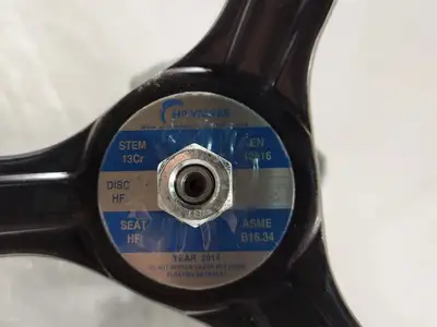 1" Class 1500 Y-Pattern Globe Valve B16.34