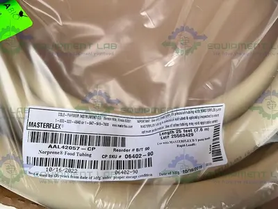 USED MASTERFLEX B/T 90  AAL42057-CP NORPRENE FOOD TUBING 25 FT, 32MM
