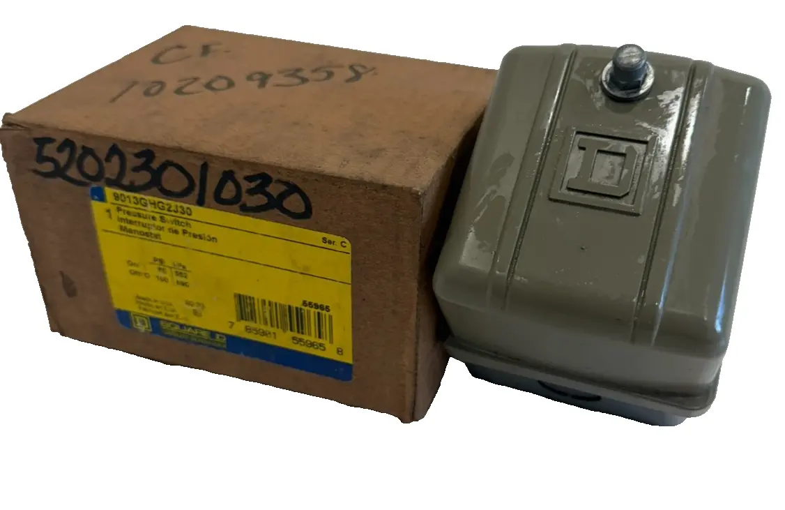 NEW SQUARE D 9013GHG2J30 PRESSURE SWITCH SER. C
