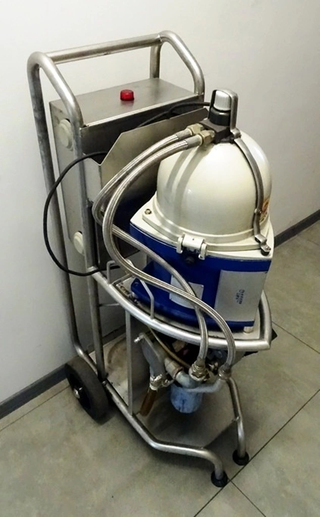 Alfa-Laval IFB 403X-73 oil concentrator module, 316SS.