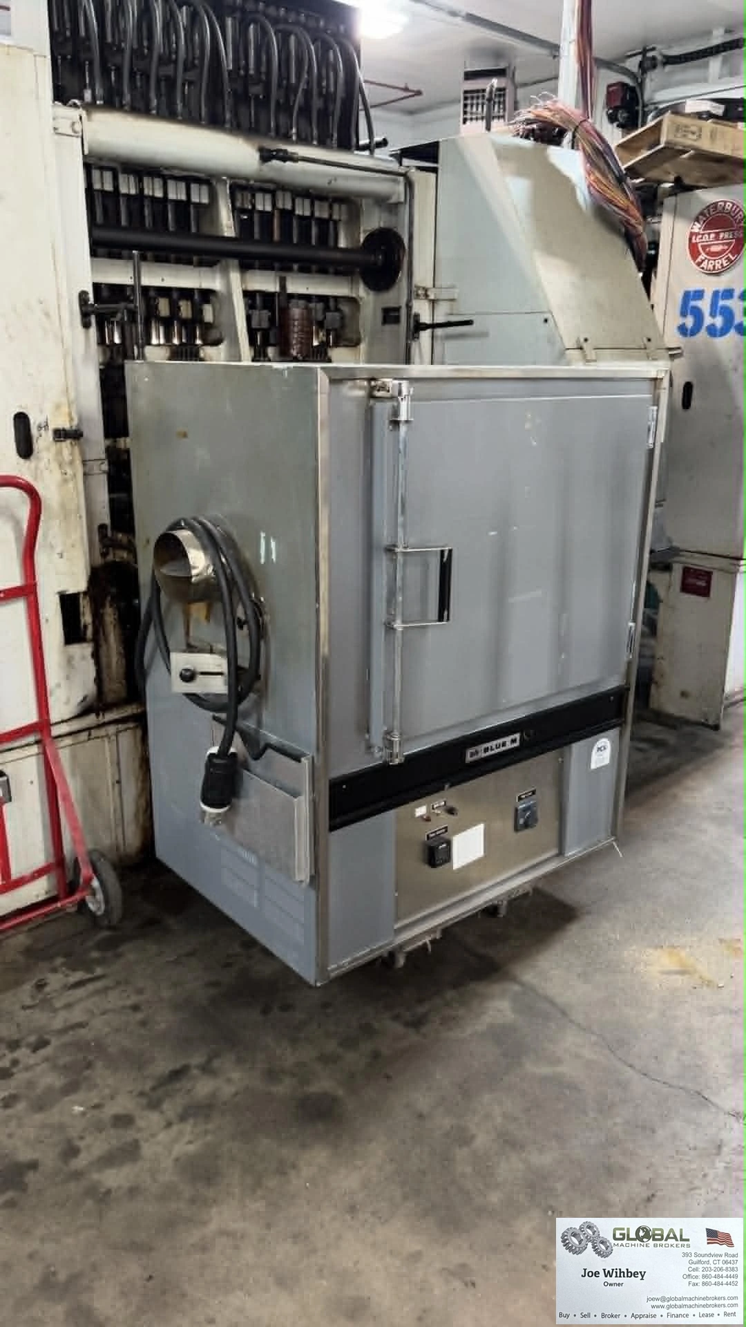 Blue M POM-256E-1HP Benchtop Lab Oven 650deg. 5.8cu,ft 208V 3ph