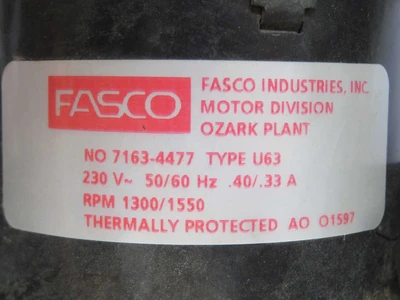 Used FASCO _UNKNOWN_ Blowers Texas US | OCO Industrial #1690978