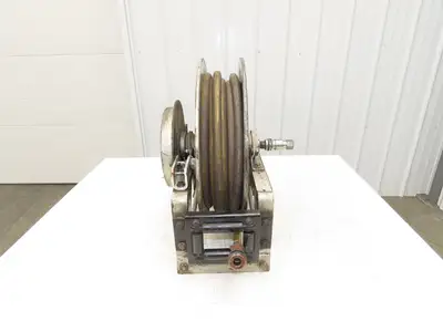 Hannay Reels 716-19-20C SR Retractable Industrial Air Hose Reel 1/2" X 47'