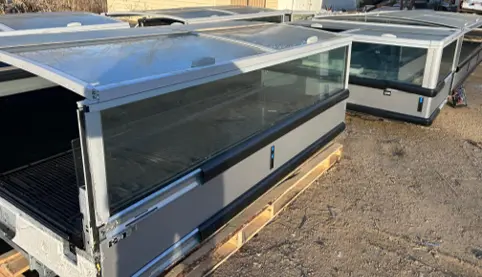 7-0037 2 Configurations Hussmann FWGL Single Deck Merchandiser for Frozen Applic
