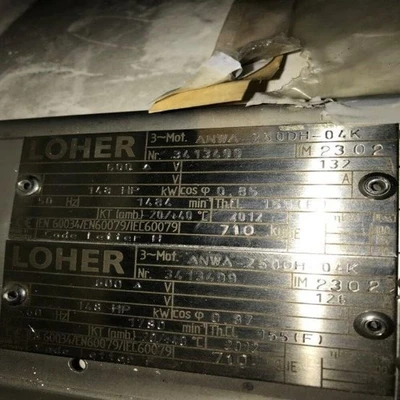 148 HP TEWC Electric Motor