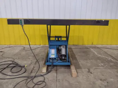 4,000 LBS X 71.75" X 71.75" LIFT PRODUCTS MODEL LPFT4W-040-36 HYRAULIC SCISSOR LIFT TABLE 110V: YOBRO #24988