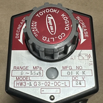 NEW TOYO-OKI HW3-1G3-02-DC-L