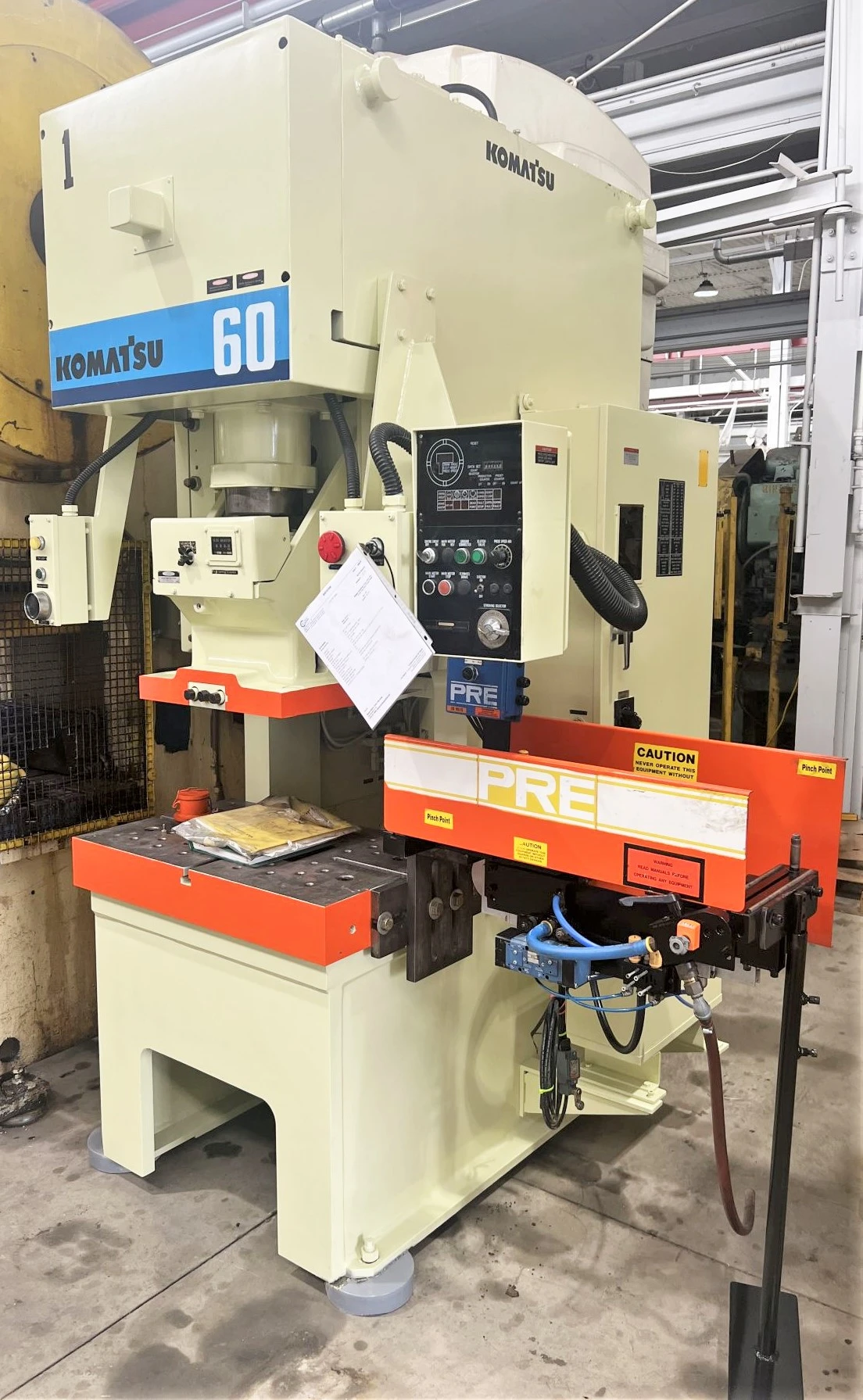 USED 1992 KOMATSU PRESSES KOMATSU OBS60-3 PRESS