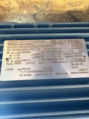 SEW-EURODRIVE KA47B DRN90S4/BE2/TF/AS7W Motors | ESS Industrial Equipment Sales (6)