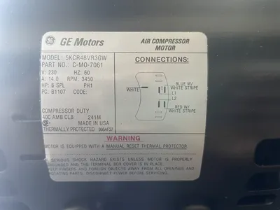 Used DEVILBISS PRO 4000 Tank Mounted Air Compressors California US | Wheeler Machinery Sales #1283231