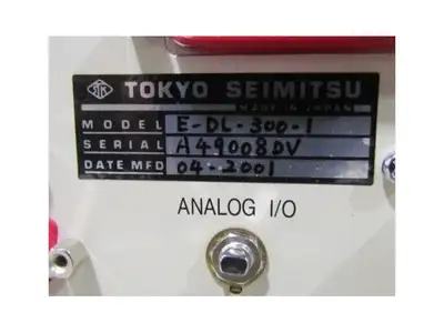 Delcom 300 Electric Gage Tokyo Seimitsu E-DL-300-1 NEW