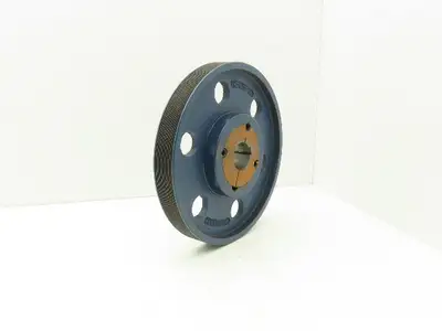 NBK PK-315-10 ISOMEC Polydrive Pulley 10-Groove V-Belt Cast Iron 48mm Bore 315mm