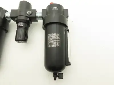 Norgren P8A-860-A3DA Air Line Filter Regulator Lubricator Combo 17 Series 1"NPT