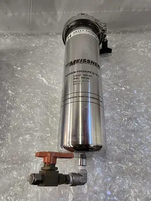MEISSNER HA1-01-102 FILTRATION MAXIMUM PRESSURE 70F, LIQUID 200PSI , GAS 100PSI