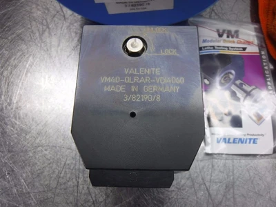 Valenite VDI40 Shank VM/KM 40 Clamping Unit VM40-QLRAR-VDI4060 (LOC110)