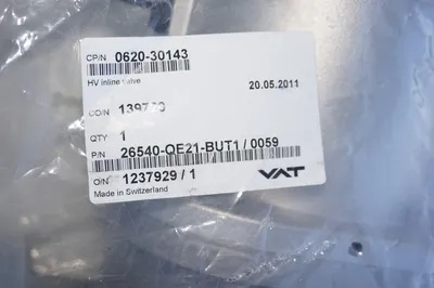 NEW VAT 26540-QE21-BUT1/0059 ANGLE VALVE 36540QE21BUT10059