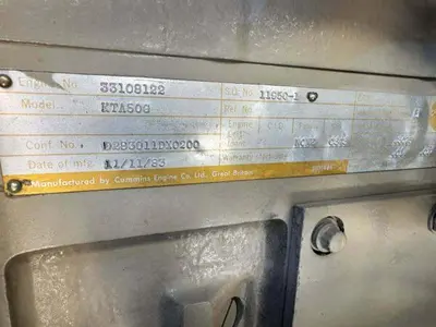 USED 1983 CUMMINS KTA50G