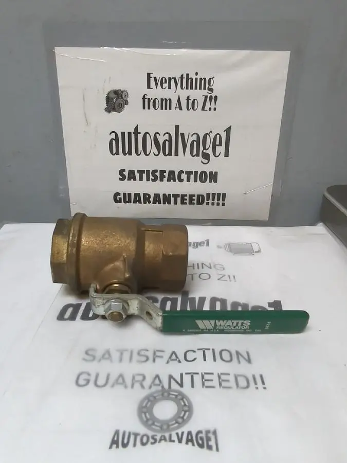 New | in-Stock WATTS 9414, 1-1/2" Pump & Valve Parts Ohio US | Surplus Asset Holdings #1239200