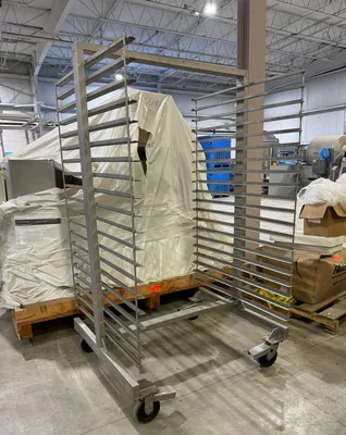 USED CUSTOM STAINLESS Smokehouse Racks