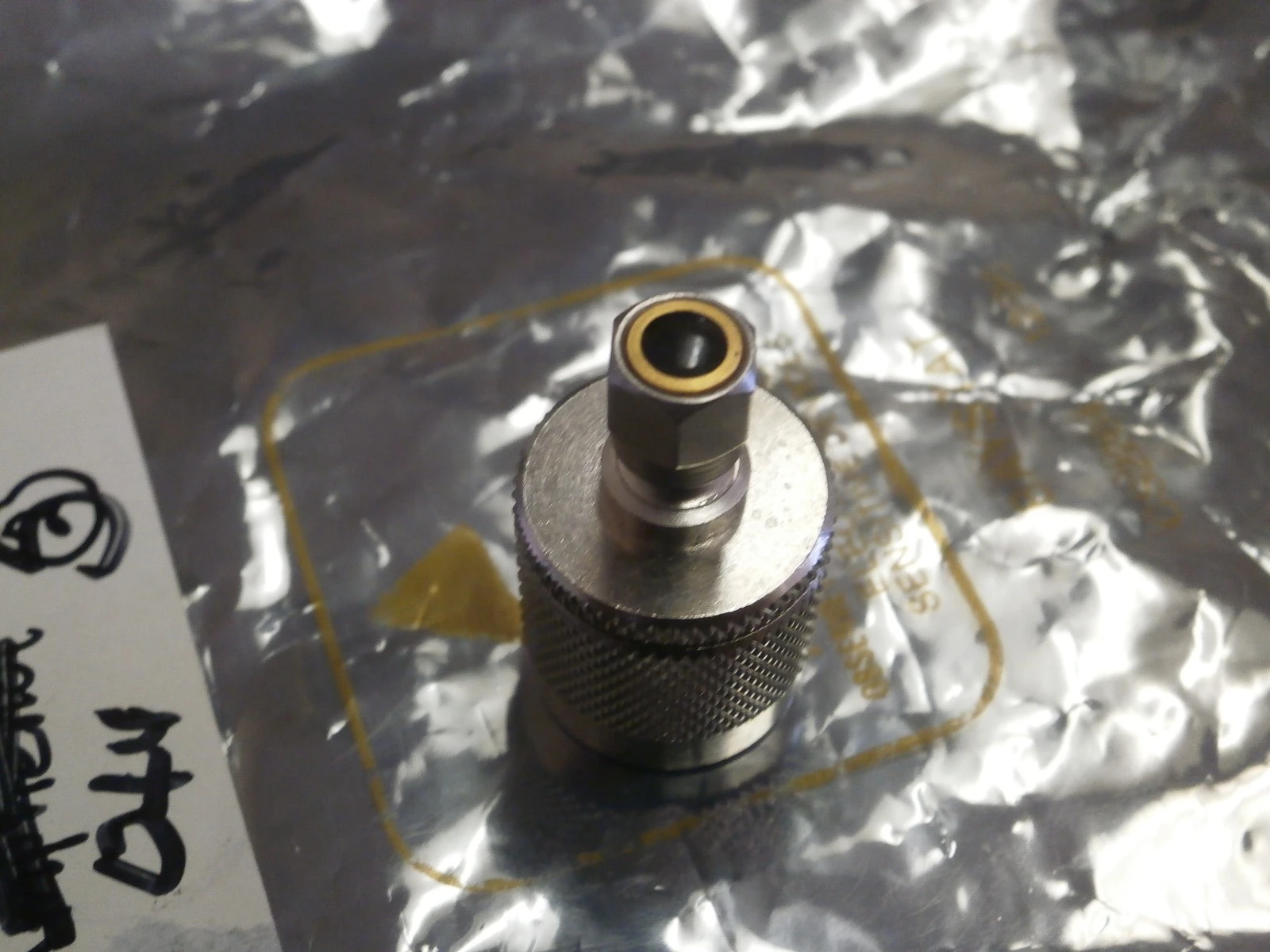 N MALE TO TERMINATION  ADAPTERS UNUSED