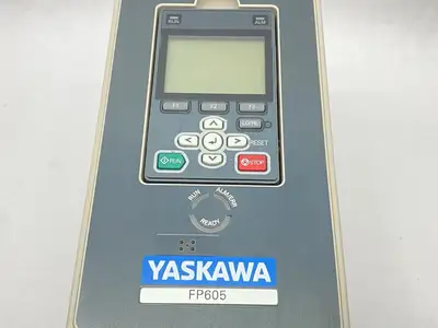 USED YASKAWA INDUSTRIAL FAN AND PUMP DRIVE 3PH 27A 480V 20HP
